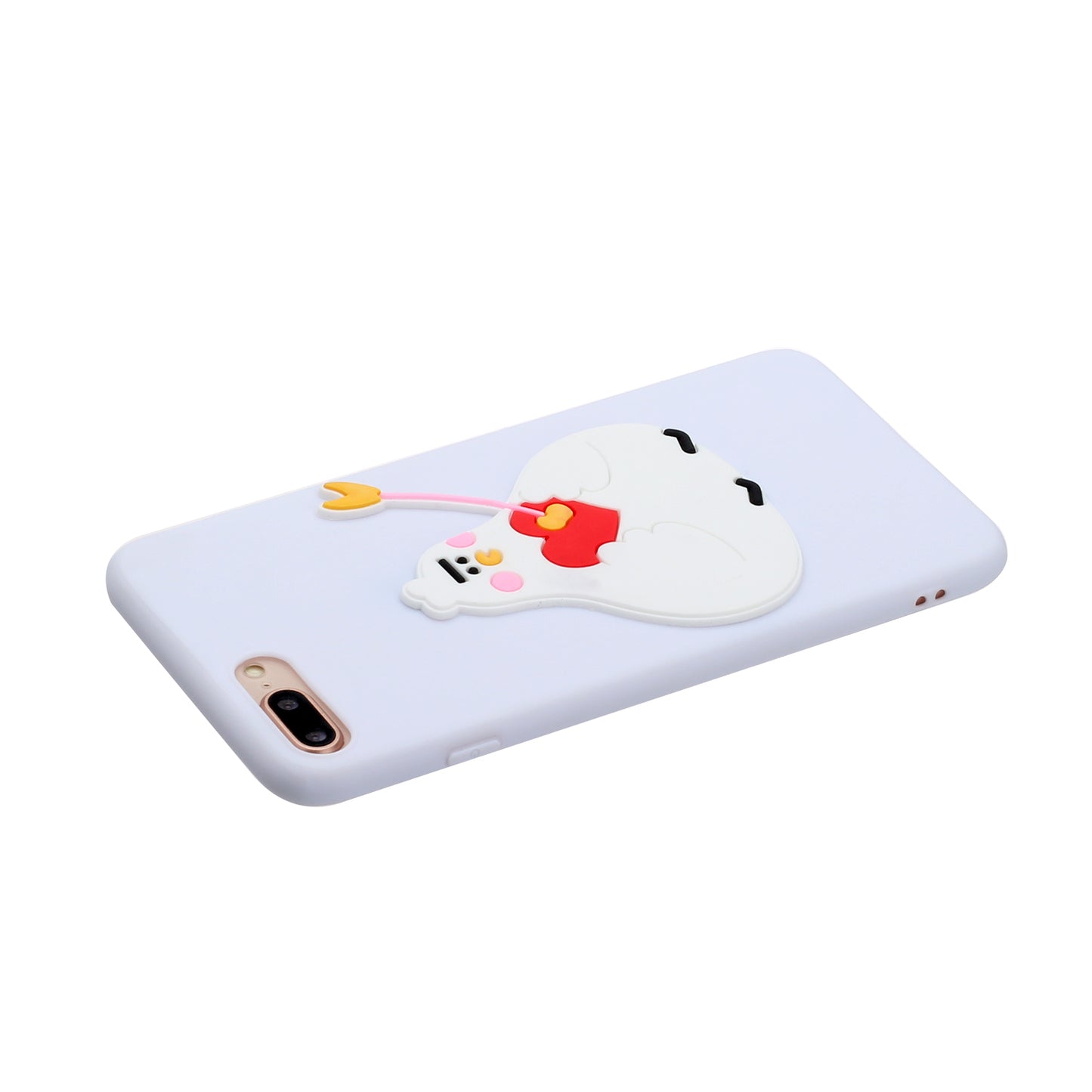 Animal Logo Decor TPU Phone Case Cover for Apple iPhone 7 Plus/8 Plus 5.5 inch