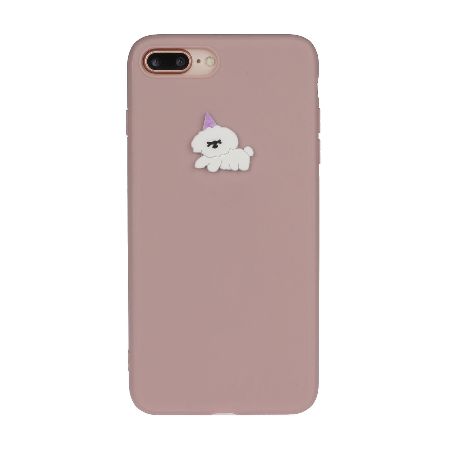 Animal Logo Decor TPU Phone Case Cover for Apple iPhone 7 Plus/8 Plus 5.5 inch