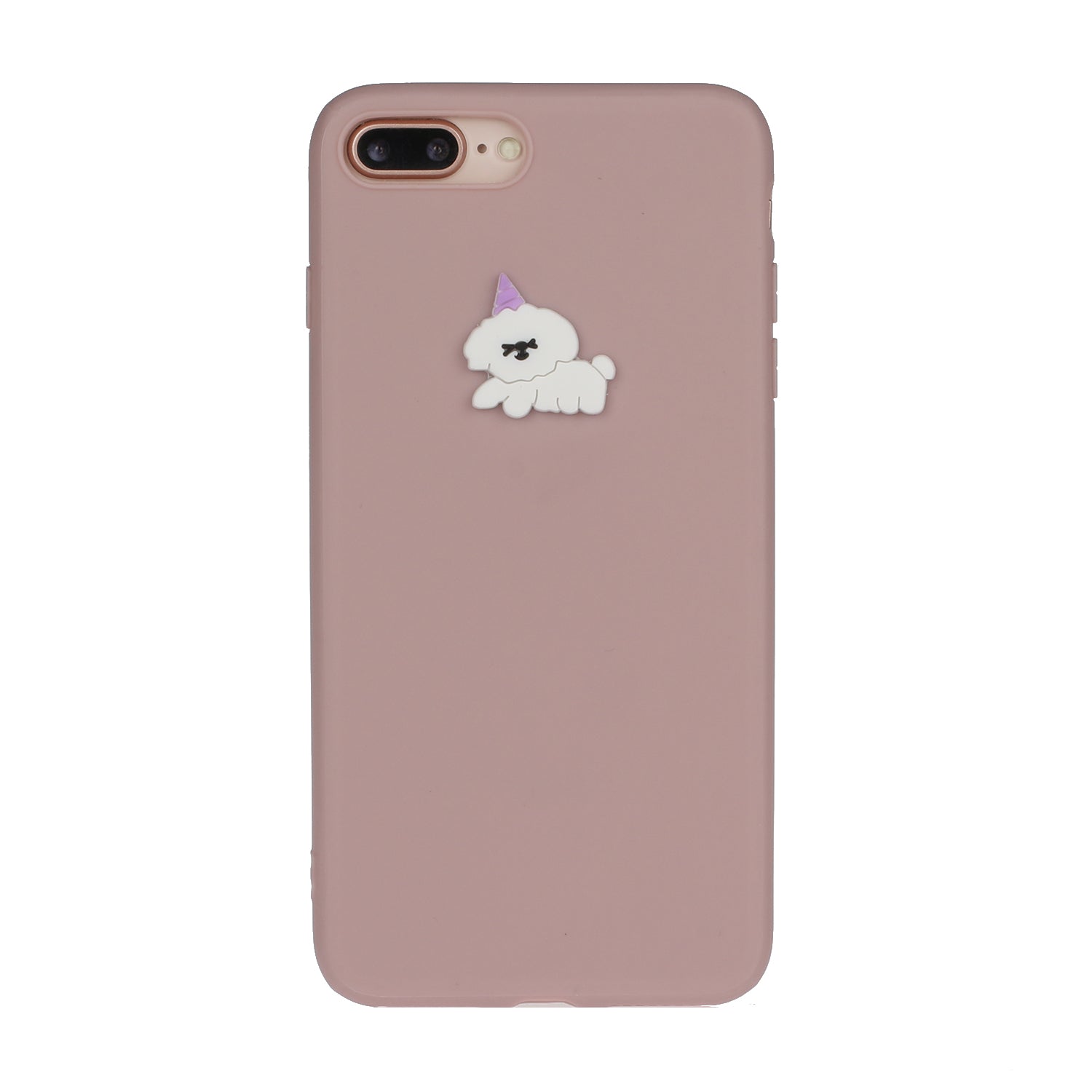 Animal Logo Decor TPU Phone Case Cover for Apple iPhone 7 Plus/8 Plus 5.5 inch