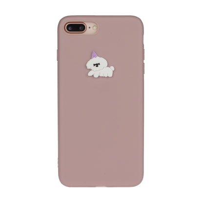 Animal Logo Decor TPU Phone Case Cover for Apple iPhone 7 Plus/8 Plus 5.5 inch