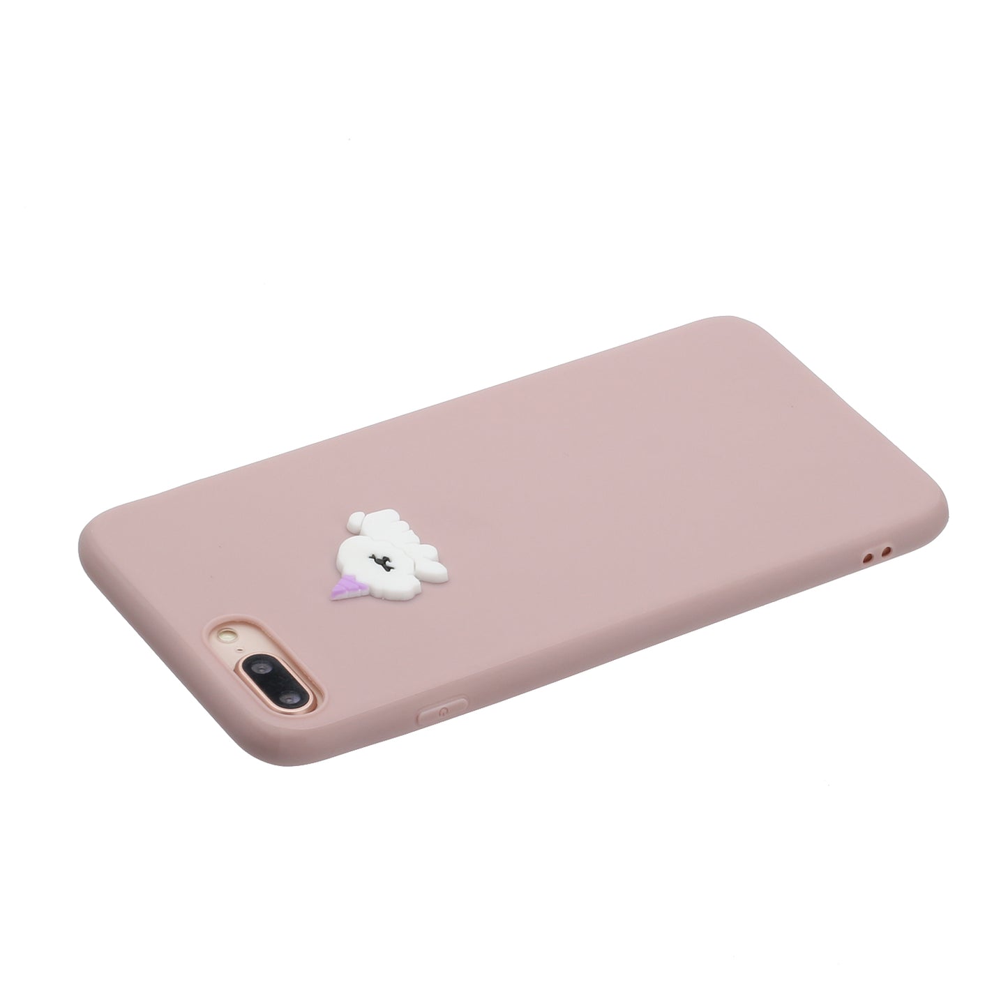 Animal Logo Decor TPU Phone Case Cover for Apple iPhone 7 Plus/8 Plus 5.5 inch