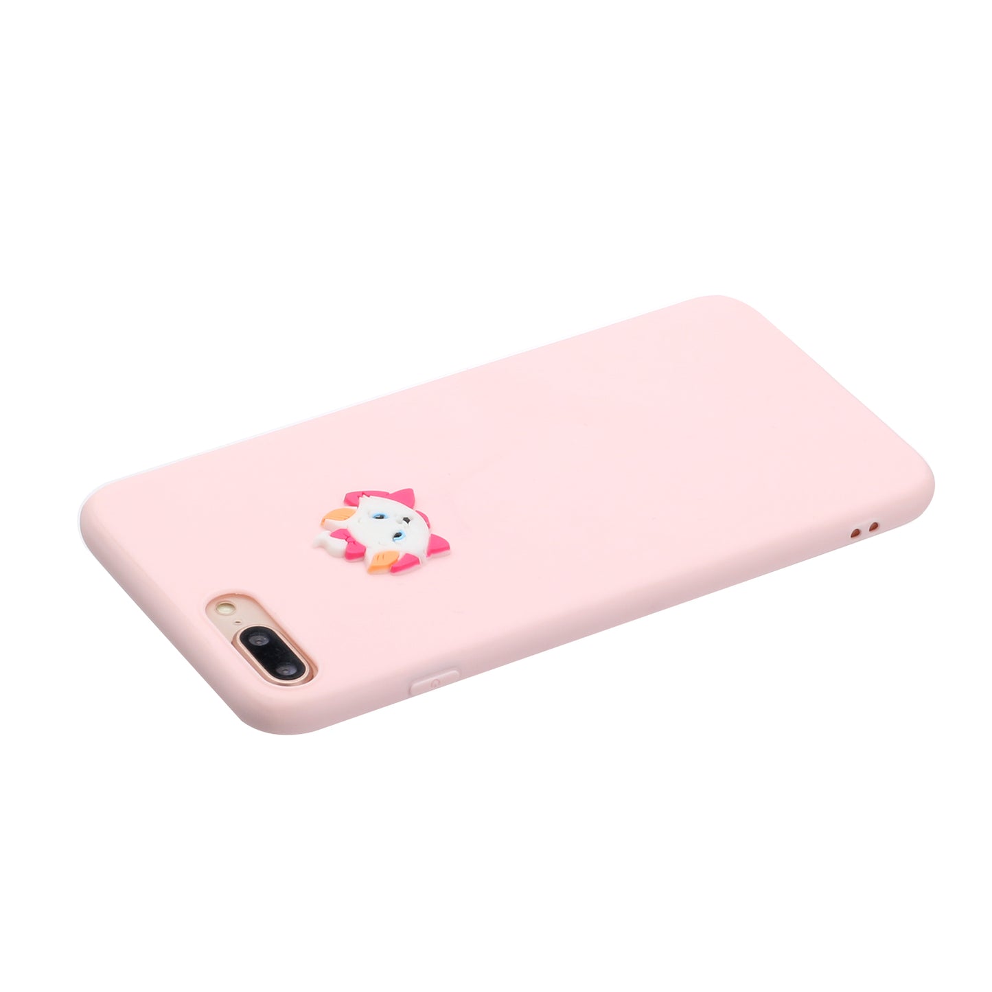 Animal Logo Decor TPU Phone Case Cover for Apple iPhone 7 Plus/8 Plus 5.5 inch