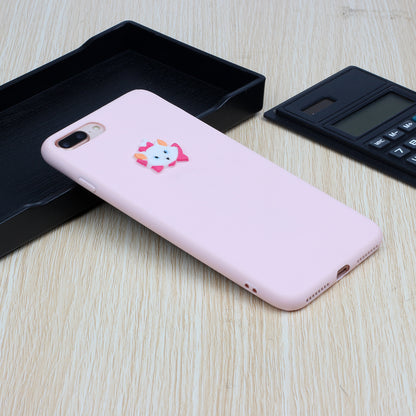 Animal Logo Decor TPU Phone Case Cover for Apple iPhone 7 Plus/8 Plus 5.5 inch
