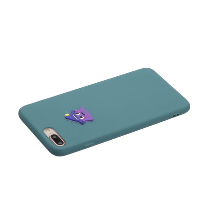 Animal Logo Decor TPU Phone Case Cover for Apple iPhone 7 Plus/8 Plus 5.5 inch