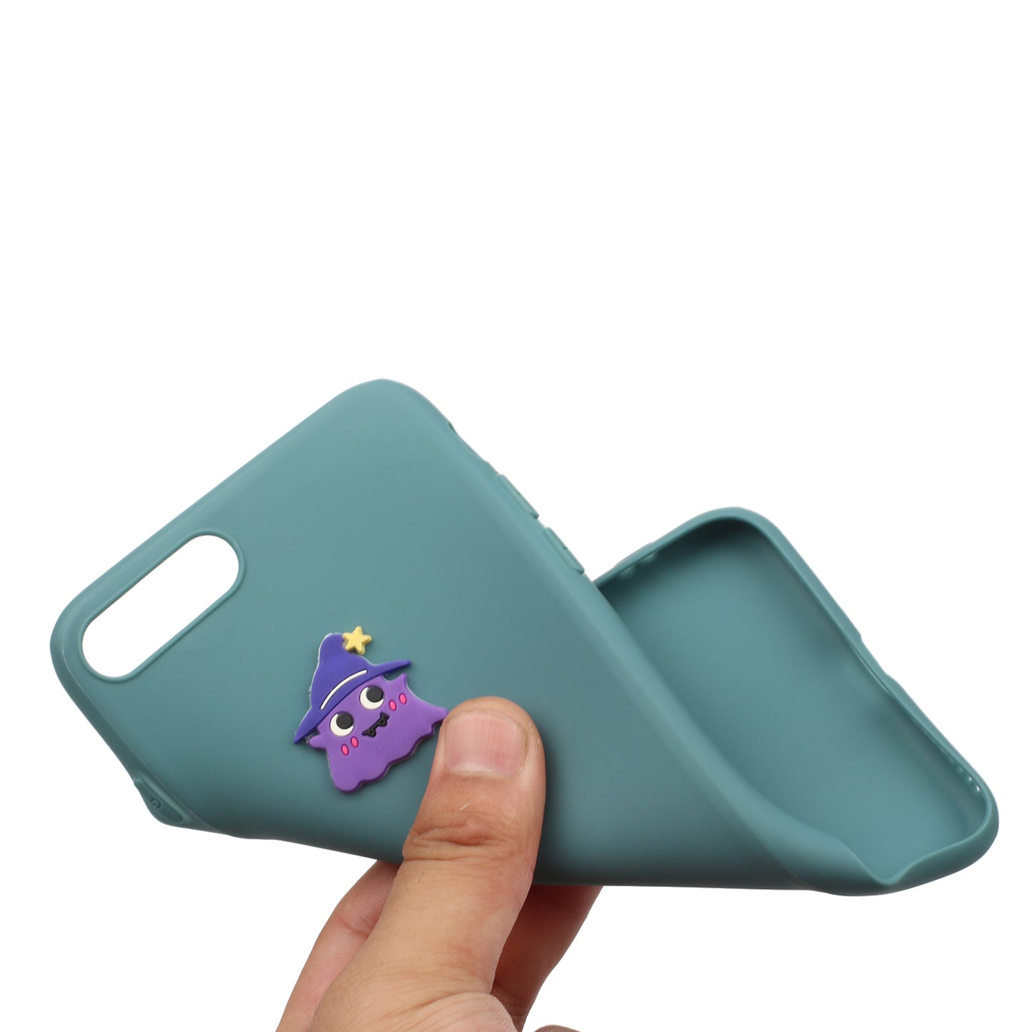 Animal Logo Decor TPU Phone Case Cover for Apple iPhone 7 Plus/8 Plus 5.5 inch