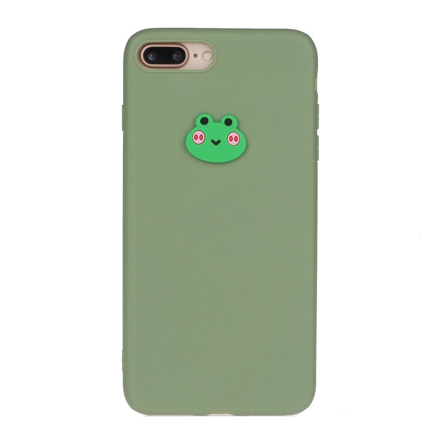 Animal Logo Decor TPU Phone Case Cover for Apple iPhone 7 Plus/8 Plus 5.5 inch