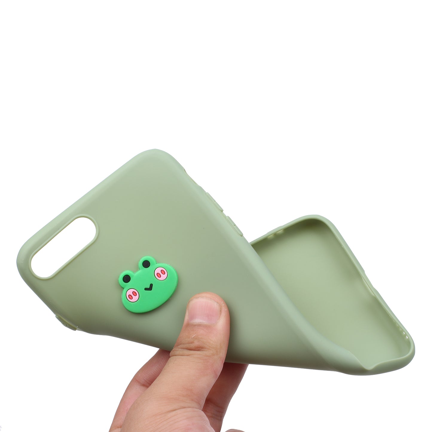 Animal Logo Decor TPU Phone Case Cover for Apple iPhone 7 Plus/8 Plus 5.5 inch
