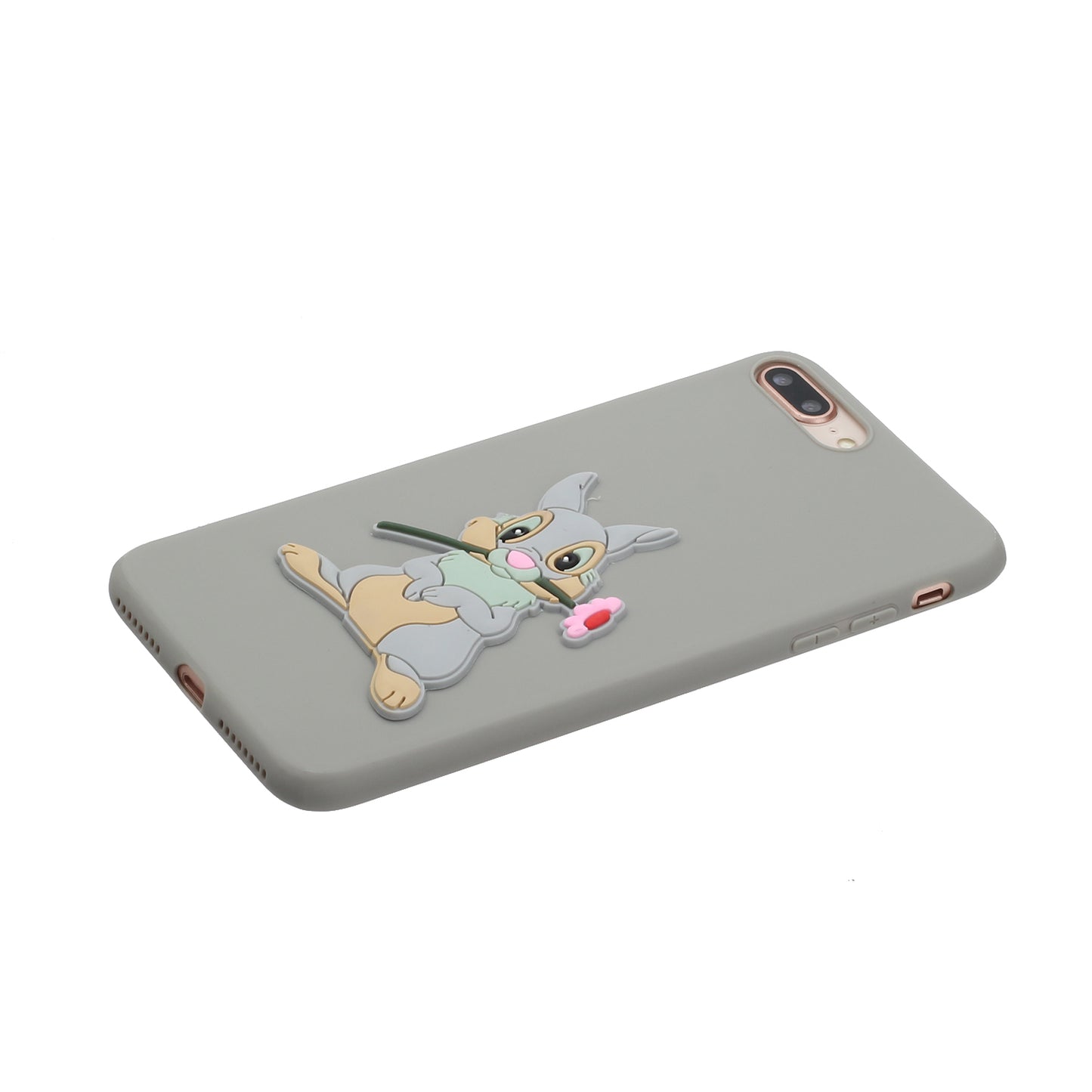 Animal Logo Decor TPU Phone Case Cover for Apple iPhone 7 Plus/8 Plus 5.5 inch