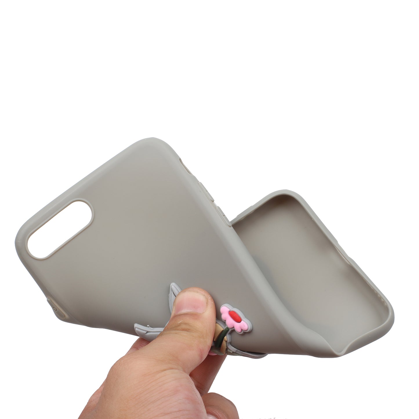 Animal Logo Decor TPU Phone Case Cover for Apple iPhone 7 Plus/8 Plus 5.5 inch