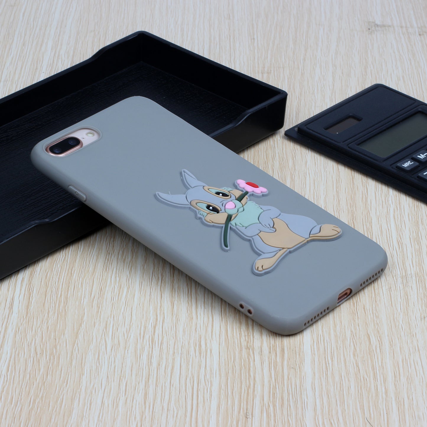 Animal Logo Decor TPU Phone Case Cover for Apple iPhone 7 Plus/8 Plus 5.5 inch