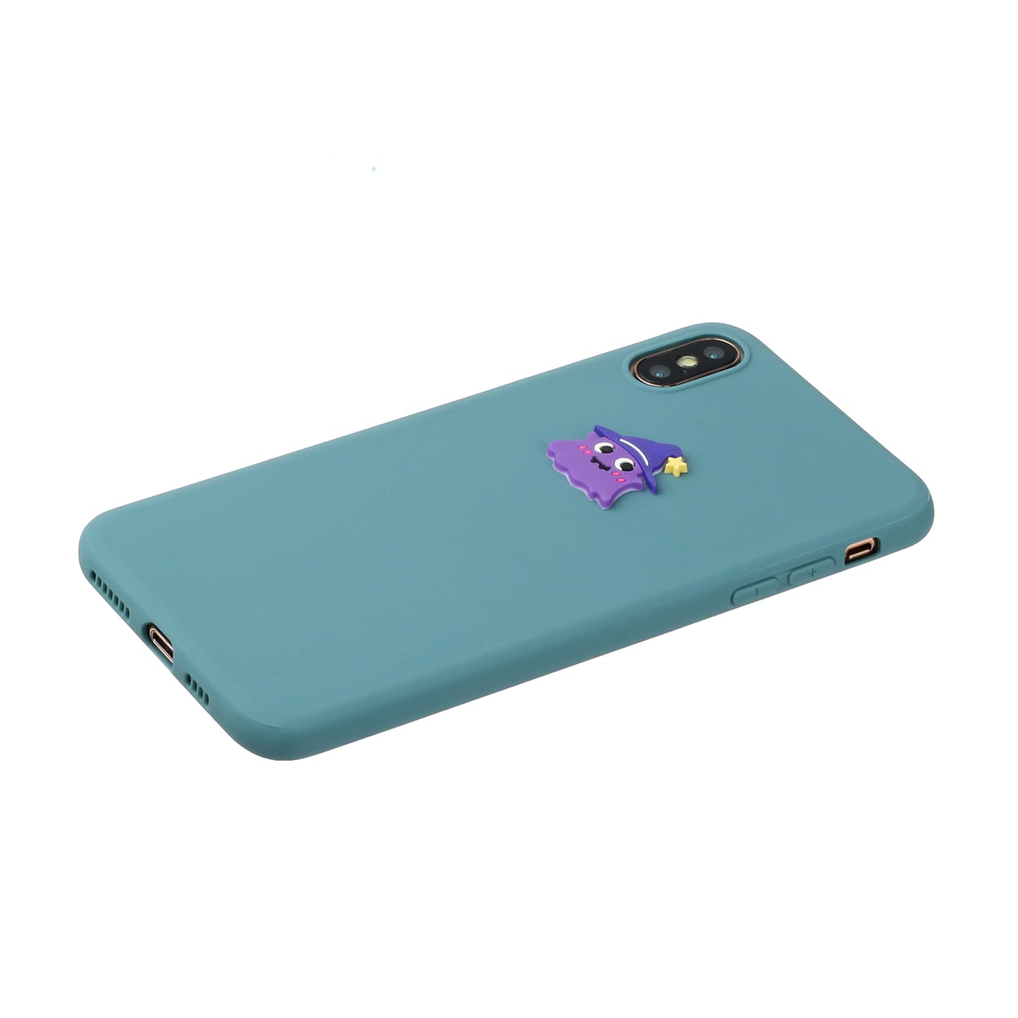 Animal Doll Coated TPU Phone Case for Apple iPhone XS/X 5.8 inch