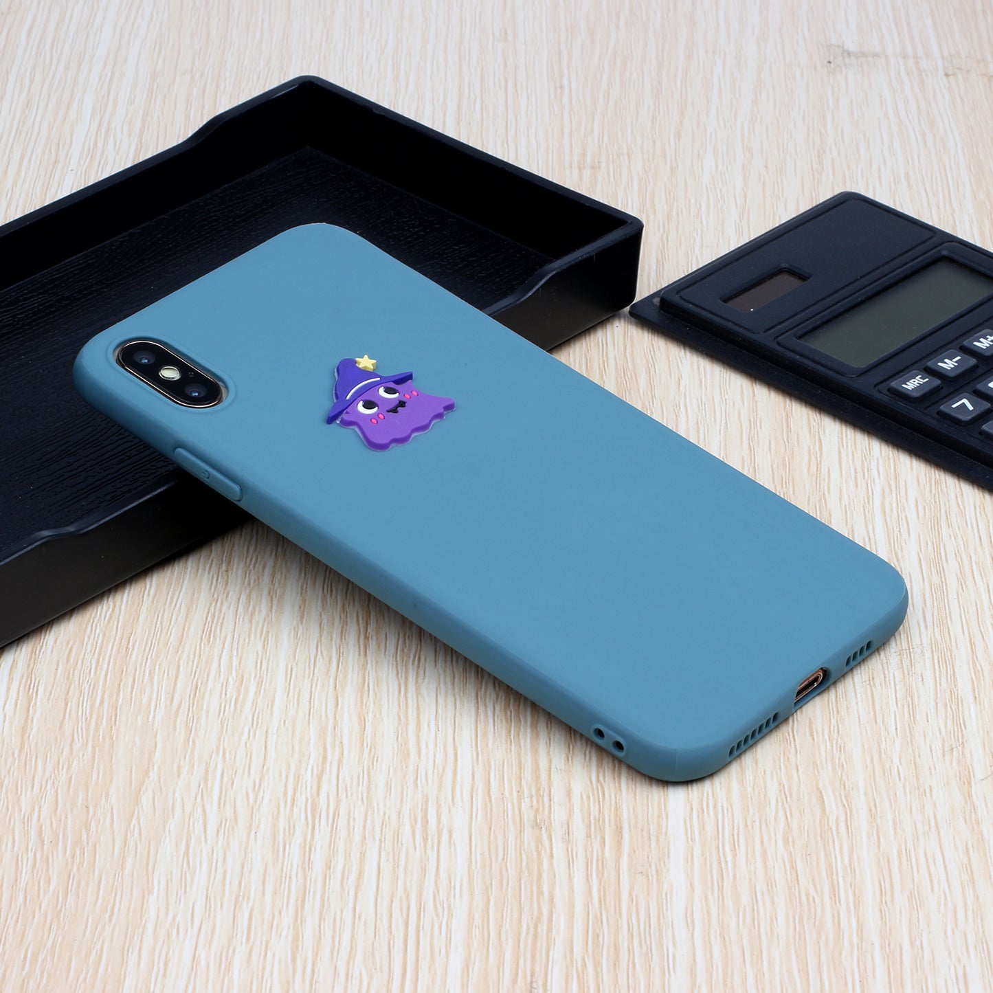 Animal Doll Coated TPU Phone Case for Apple iPhone XS/X 5.8 inch