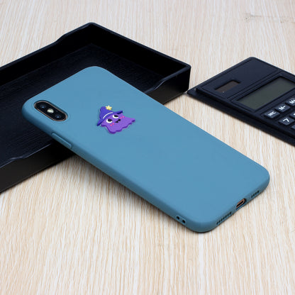 Animal Doll Coated TPU Phone Case for Apple iPhone XS/X 5.8 inch