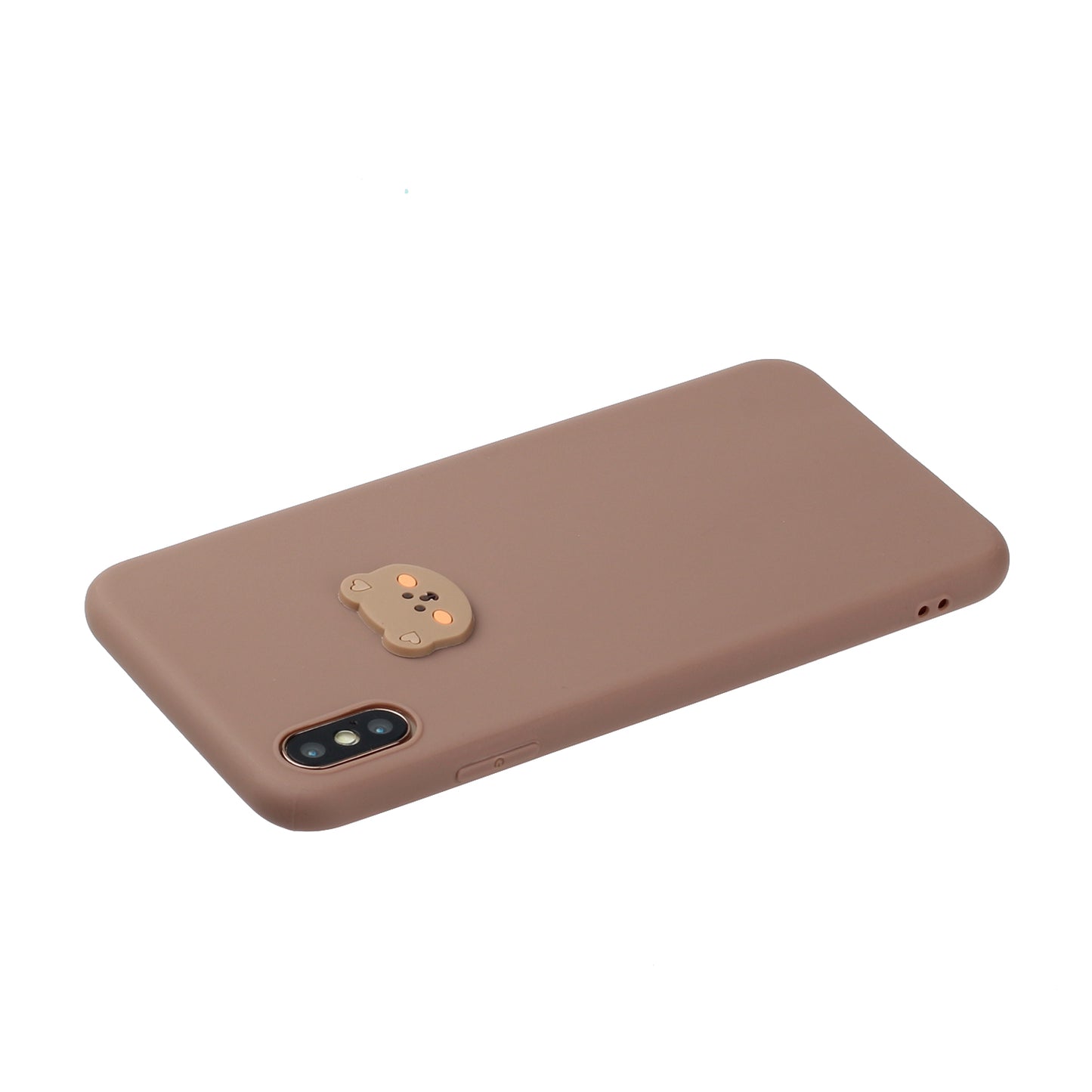 Animal Doll Coated TPU Phone Case for Apple iPhone XS/X 5.8 inch