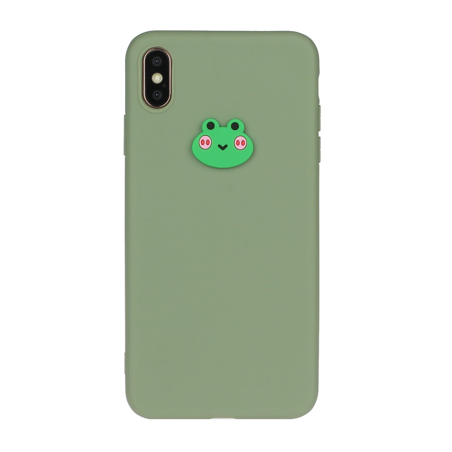 Animal Doll Coated TPU Phone Case for Apple iPhone XS/X 5.8 inch