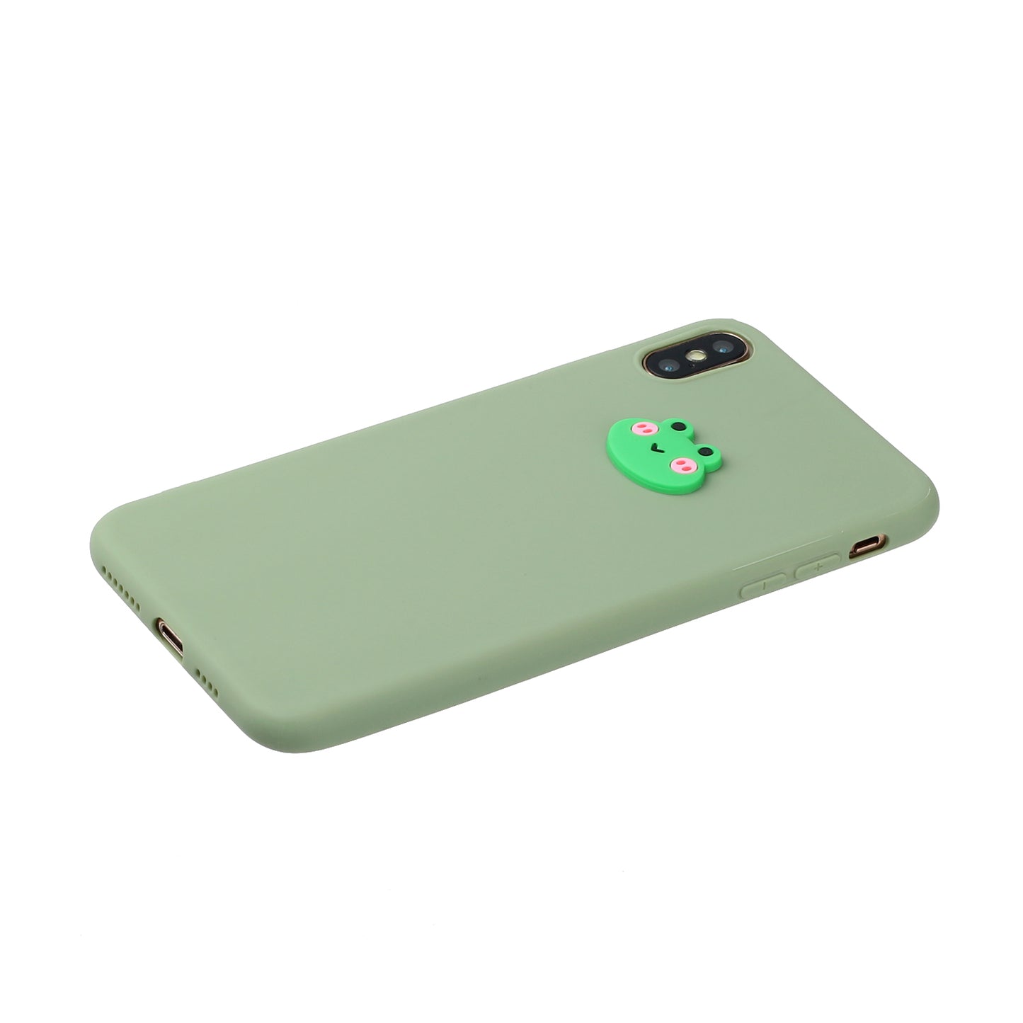 Animal Doll Coated TPU Phone Case for Apple iPhone XS/X 5.8 inch