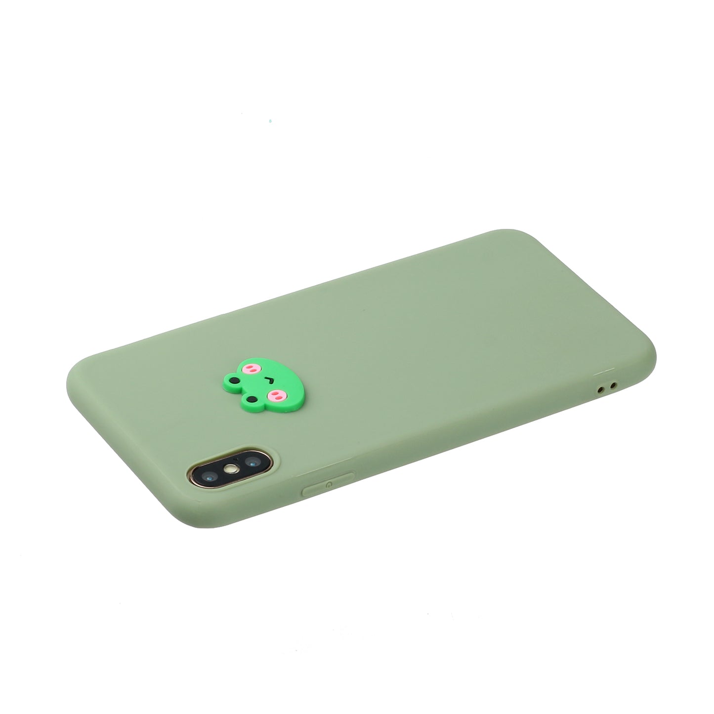 Animal Doll Coated TPU Phone Case for Apple iPhone XS/X 5.8 inch