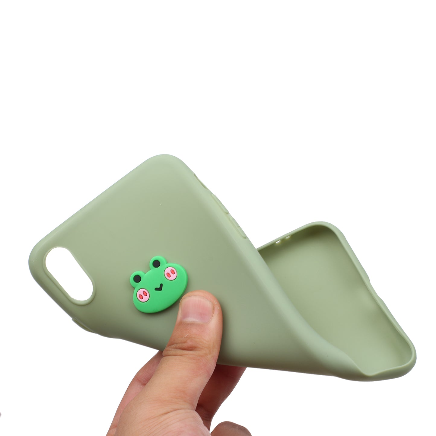 Animal Doll Coated TPU Phone Case for Apple iPhone XS/X 5.8 inch