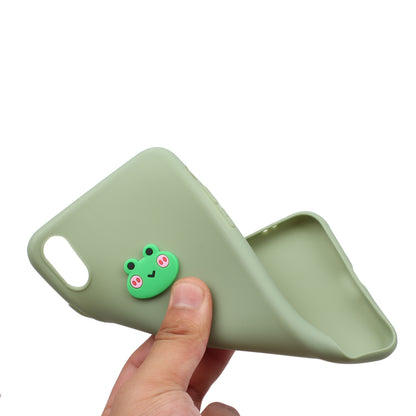 Animal Doll Coated TPU Phone Case for Apple iPhone XS/X 5.8 inch