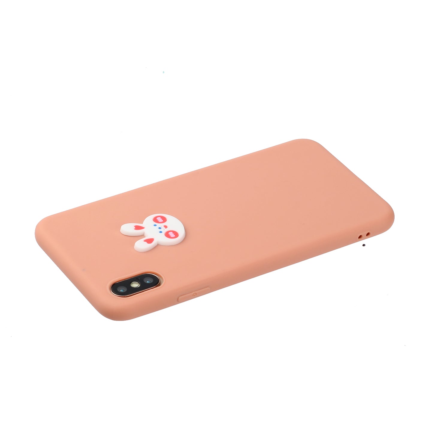 Animal Doll Coated TPU Phone Case for Apple iPhone XS/X 5.8 inch