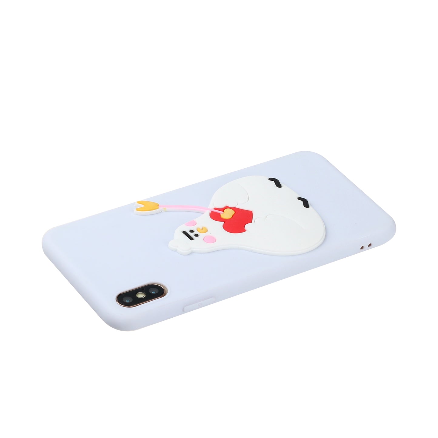 Animal Doll Coated TPU Phone Case for Apple iPhone XS/X 5.8 inch