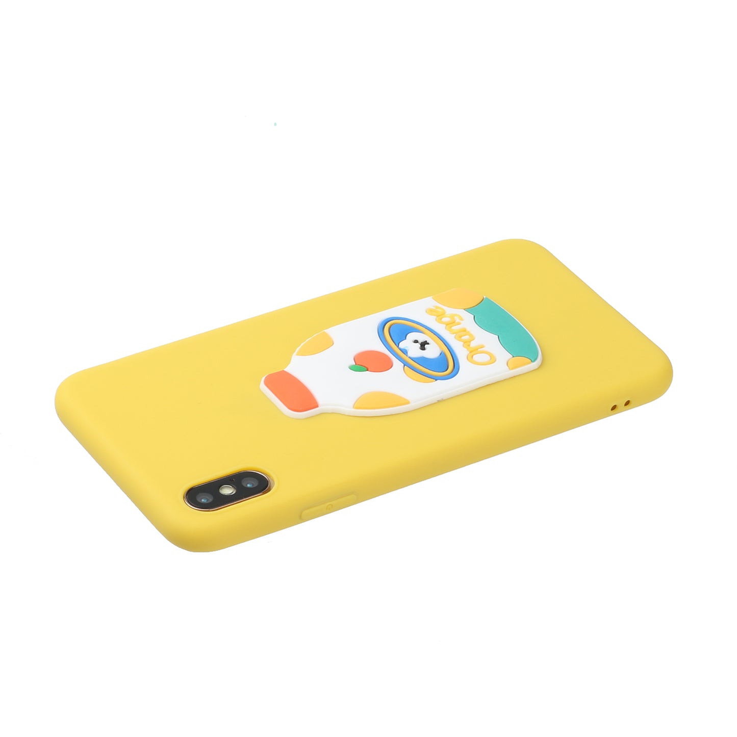 Animal Doll Coated TPU Phone Case for Apple iPhone XS/X 5.8 inch