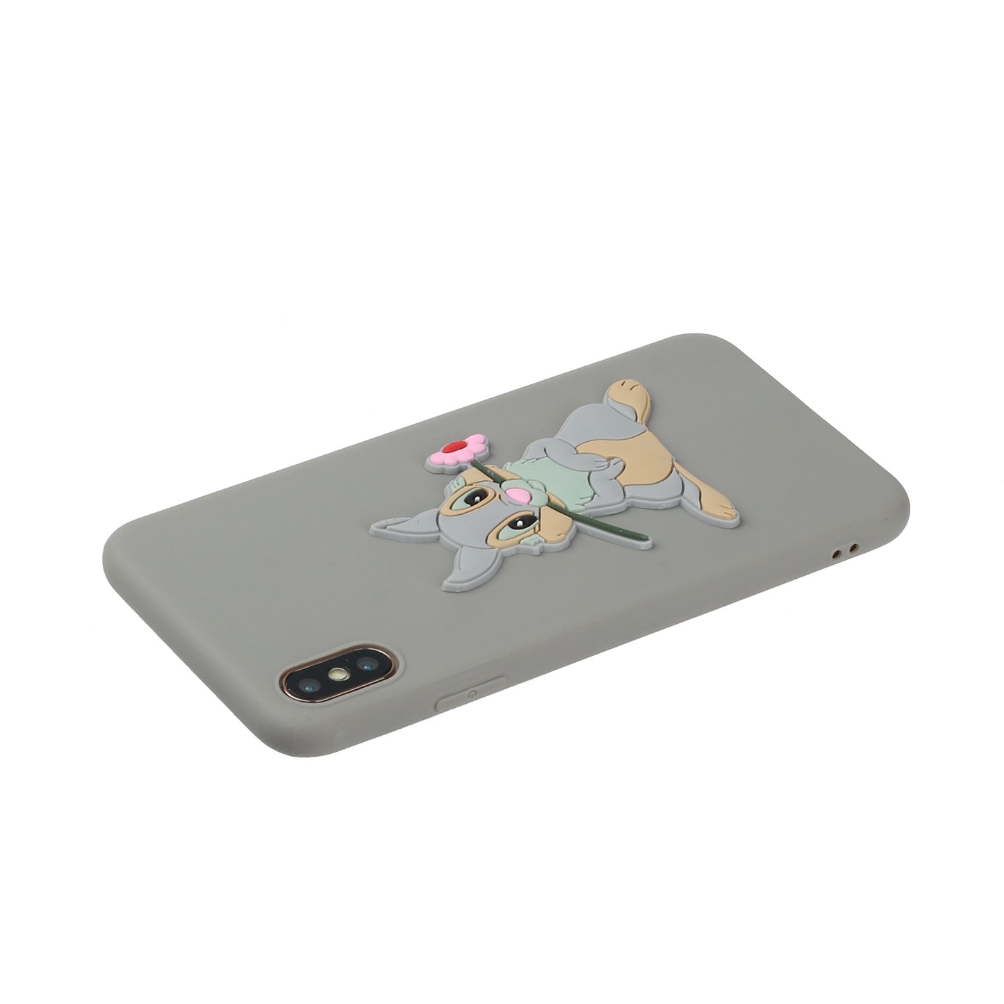 Animal Doll Coated TPU Phone Case for Apple iPhone XS/X 5.8 inch