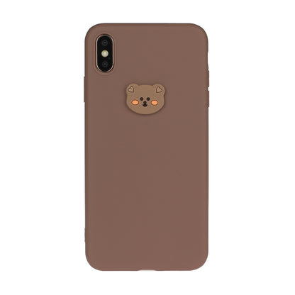 Animal Logo Decor TPU Stylish Cover for iPhone XS Max 6.5 inch