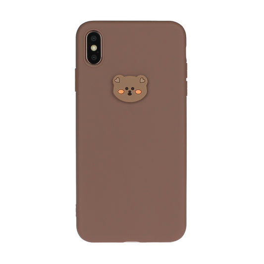 Animal Logo Decor TPU Stylish Cover for iPhone XS Max 6.5 inch