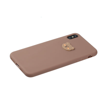 Animal Logo Decor TPU Stylish Cover for iPhone XS Max 6.5 inch