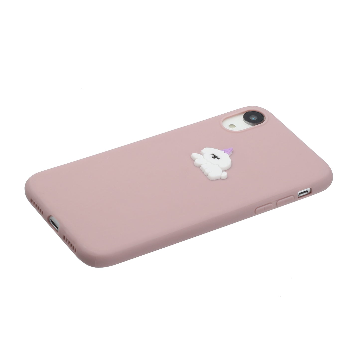 Animal Logo Decor TPU Phone Case Cover for Apple iPhone XR 6.1 inch