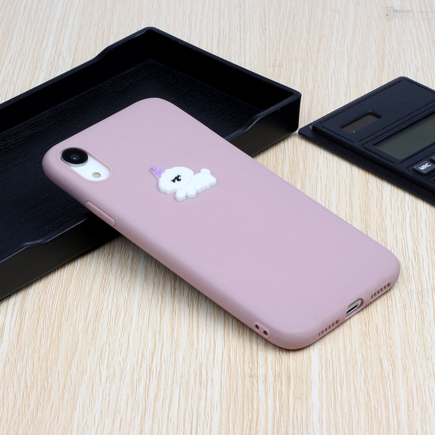 Animal Logo Decor TPU Phone Case Cover for Apple iPhone XR 6.1 inch