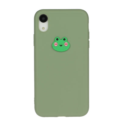 Animal Logo Decor TPU Phone Case Cover for Apple iPhone XR 6.1 inch