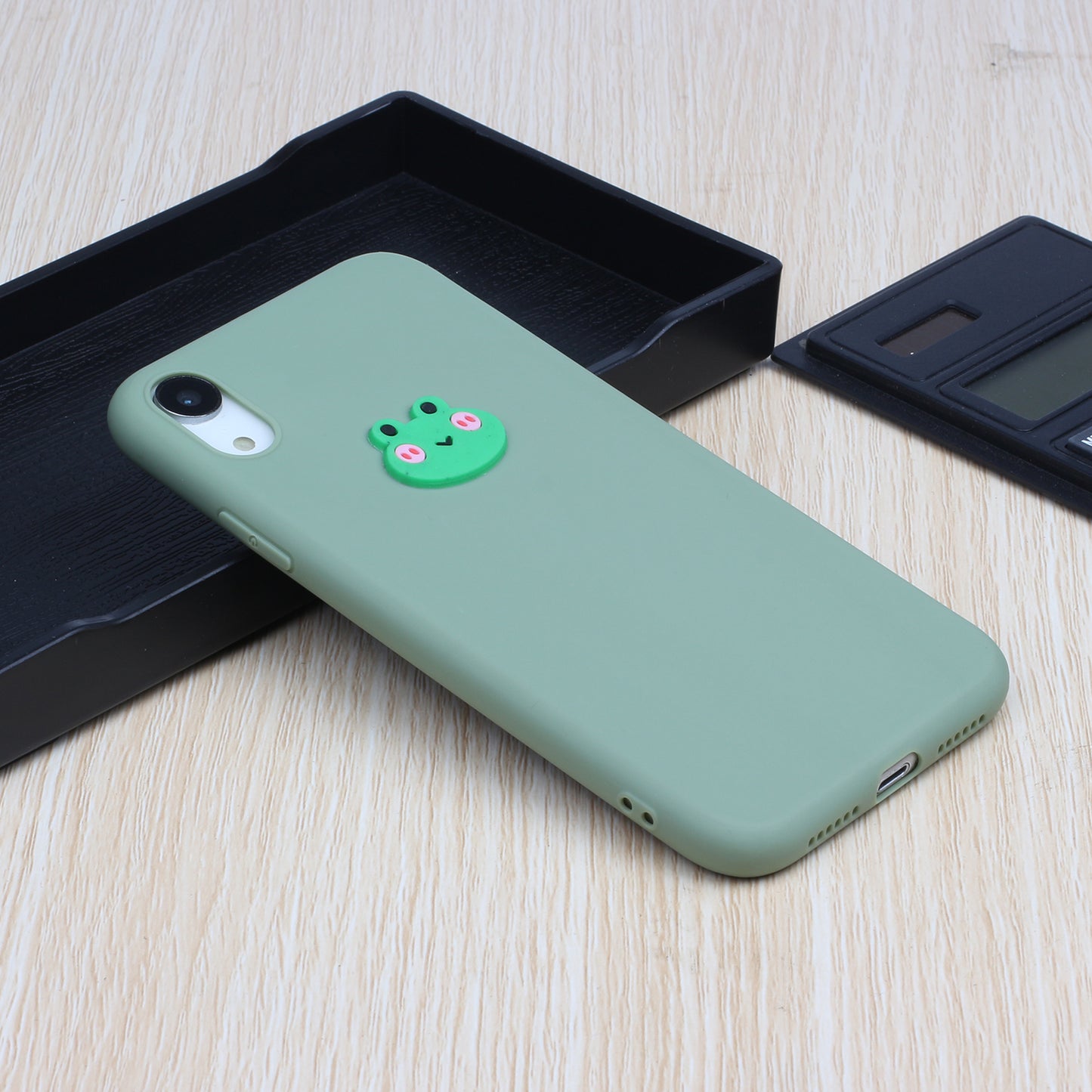 Animal Logo Decor TPU Phone Case Cover for Apple iPhone XR 6.1 inch