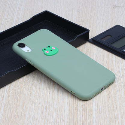 Animal Logo Decor TPU Phone Case Cover for Apple iPhone XR 6.1 inch