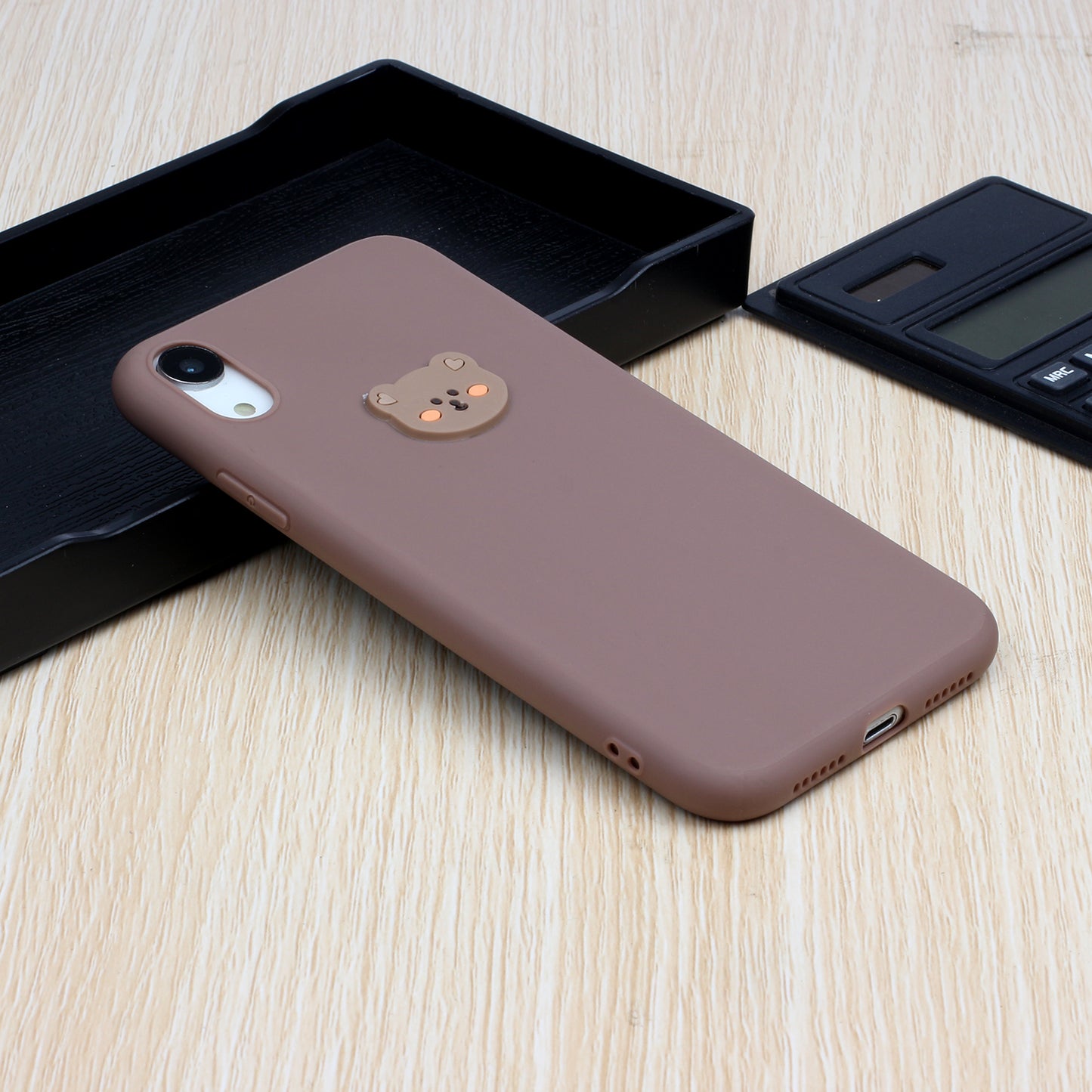 Animal Logo Decor TPU Phone Case Cover for Apple iPhone XR 6.1 inch