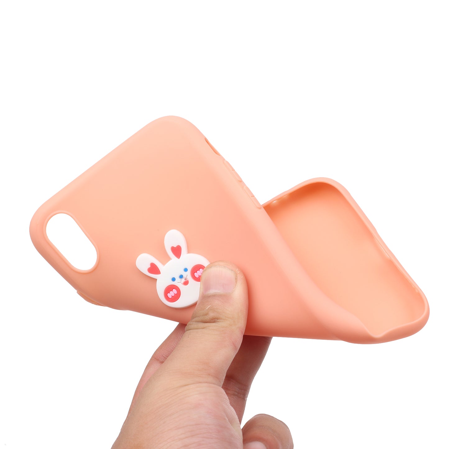 Animal Logo Decor TPU Phone Case Cover for Apple iPhone XR 6.1 inch