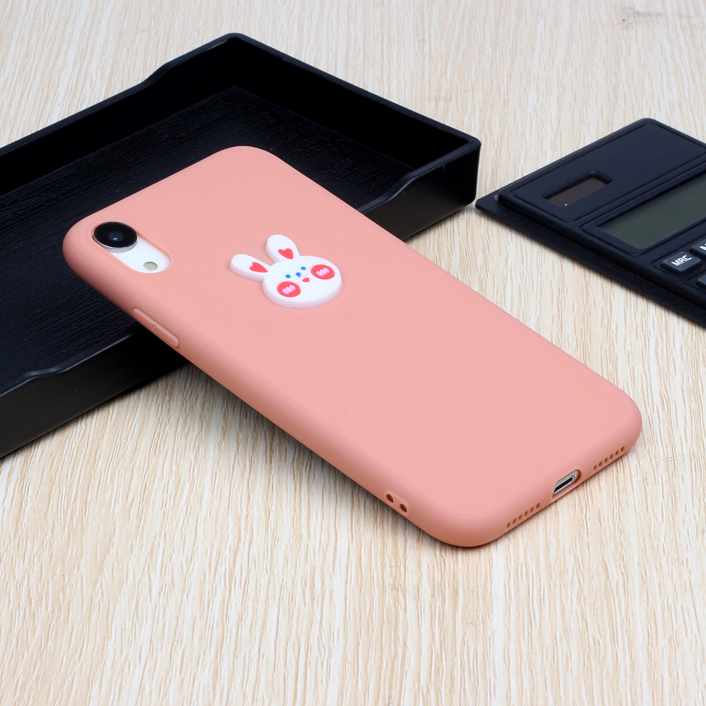 Animal Logo Decor TPU Phone Case Cover for Apple iPhone XR 6.1 inch