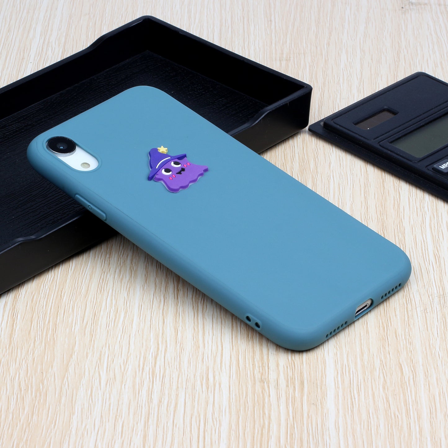 Animal Logo Decor TPU Phone Case Cover for Apple iPhone XR 6.1 inch