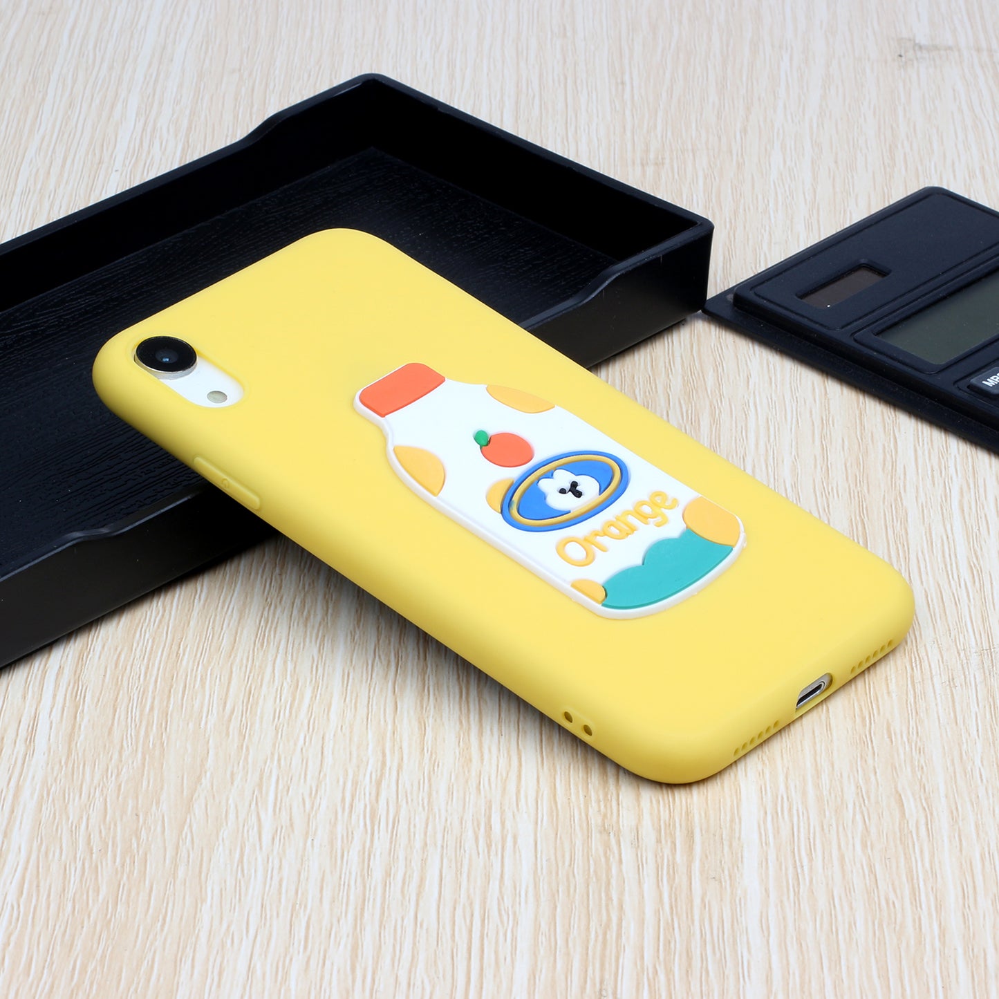 Animal Logo Decor TPU Phone Case Cover for Apple iPhone XR 6.1 inch