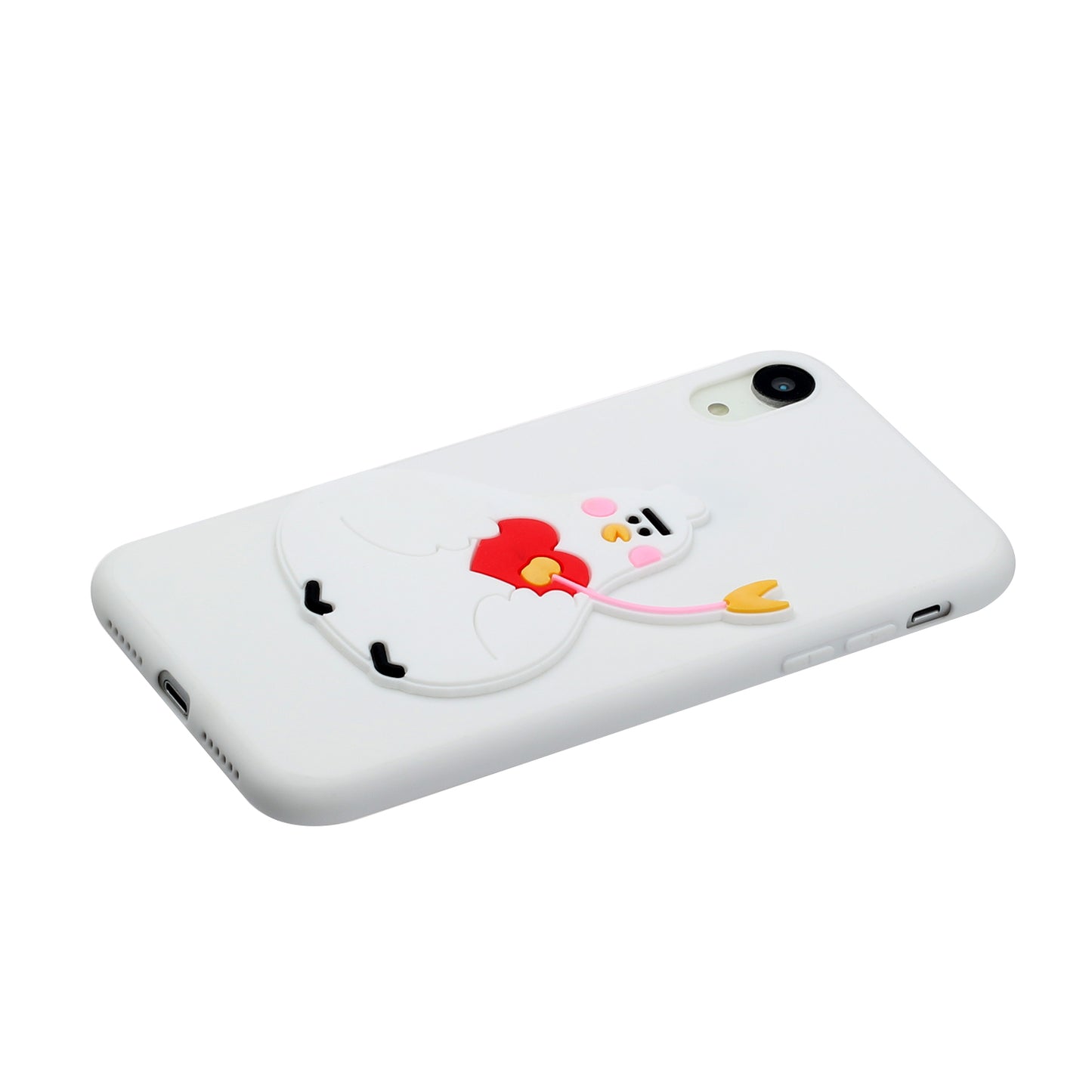 Animal Logo Decor TPU Phone Case Cover for Apple iPhone XR 6.1 inch