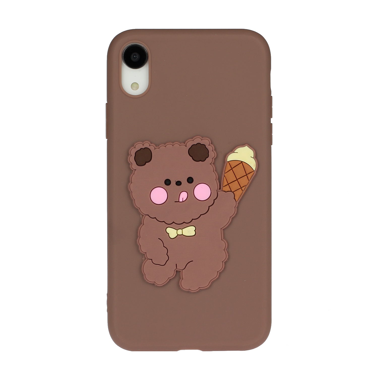 Animal Logo Decor TPU Phone Case Cover for Apple iPhone XR 6.1 inch