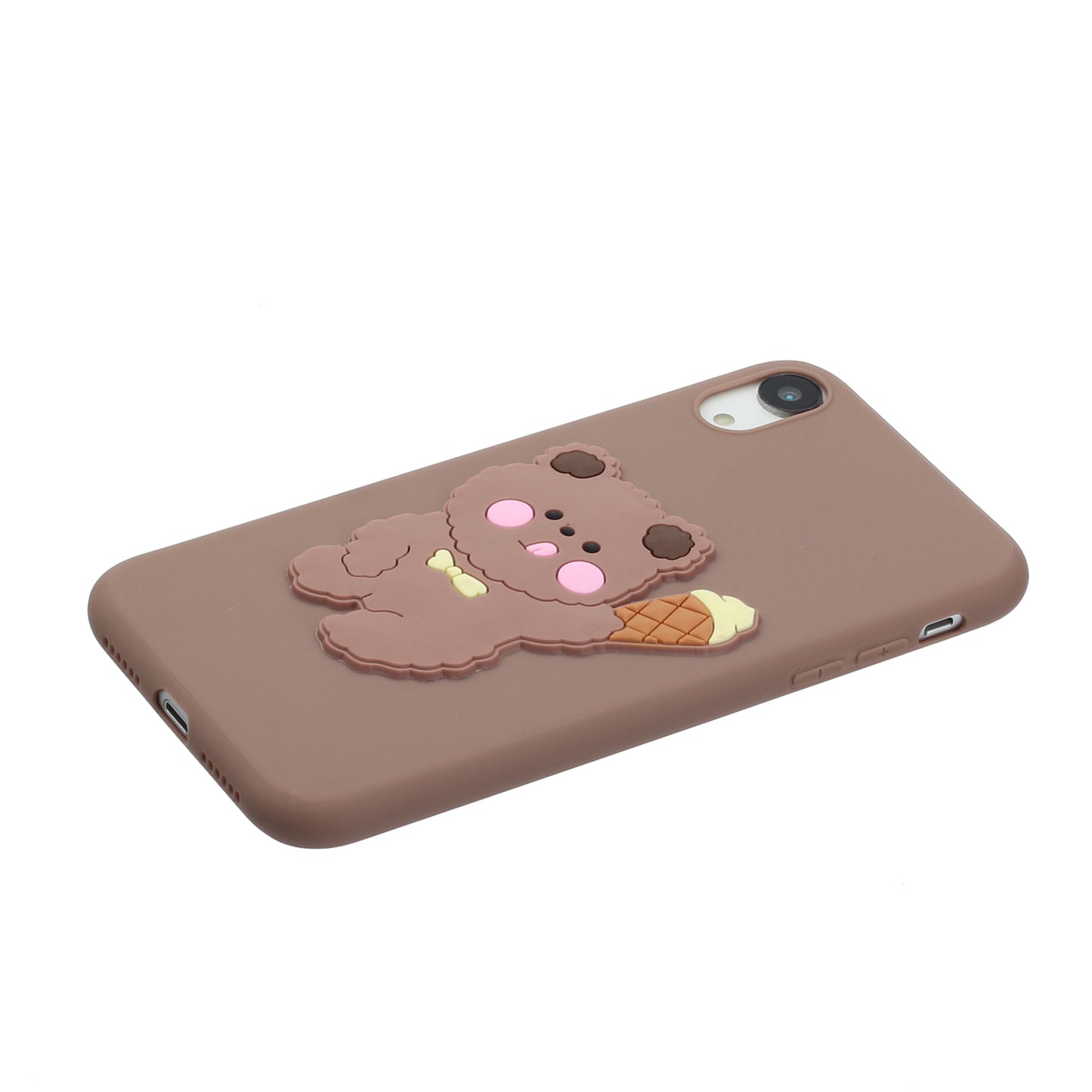 Animal Logo Decor TPU Phone Case Cover for Apple iPhone XR 6.1 inch
