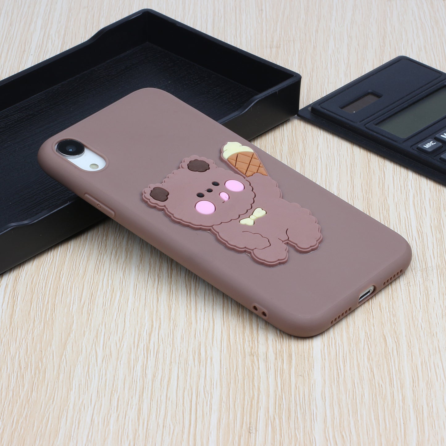 Animal Logo Decor TPU Phone Case Cover for Apple iPhone XR 6.1 inch