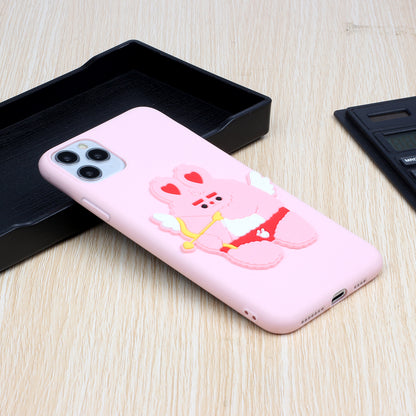 Animal Logo Decor TPU Phone Cover for Apple iPhone 11 Pro 5.8 inch