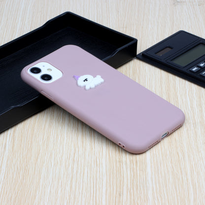 Animal Logo Decor TPU Phone Case Shell for Apple iPhone 11 6.1 inch