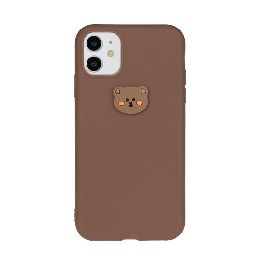 Animal Logo Decor TPU Phone Case Shell for Apple iPhone 11 6.1 inch