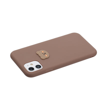 Animal Logo Decor TPU Phone Case Shell for Apple iPhone 11 6.1 inch