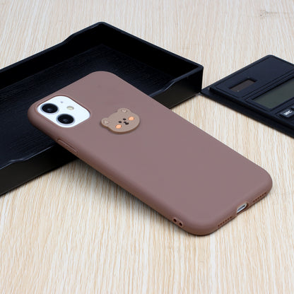 Animal Logo Decor TPU Phone Case Shell for Apple iPhone 11 6.1 inch