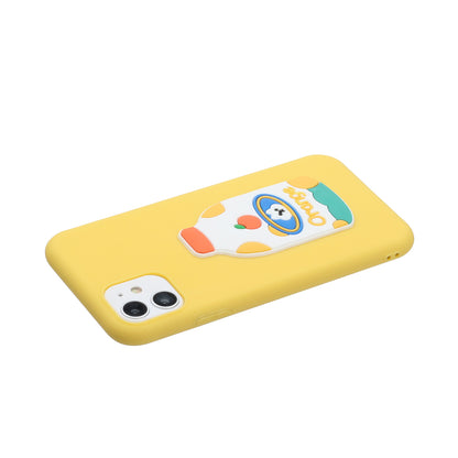 Animal Logo Decor TPU Phone Case Shell for Apple iPhone 11 6.1 inch